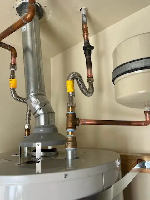 Water heater installation and plumbing repair in Miller Heights